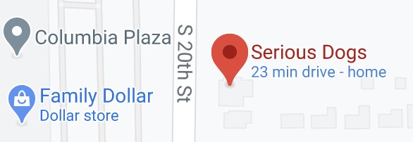 directions`to serious dogs