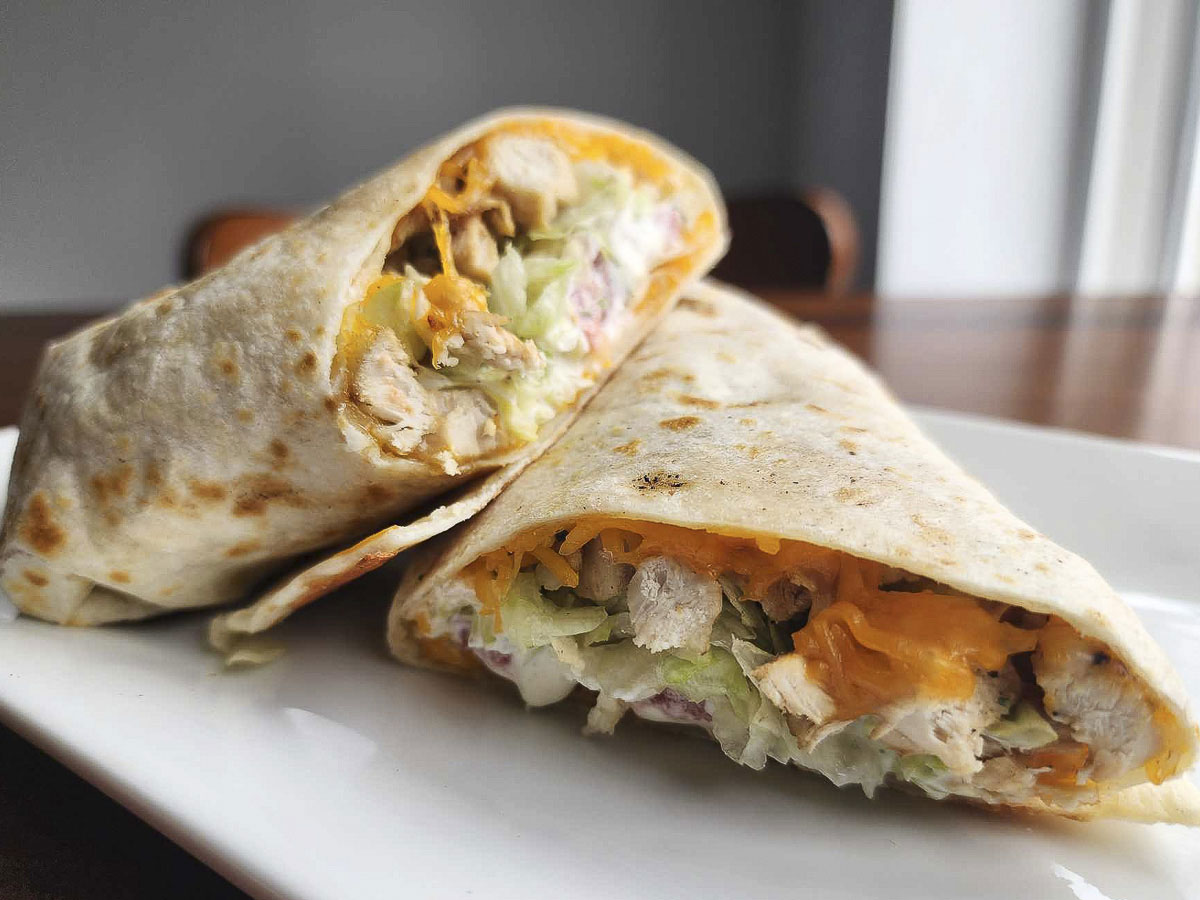 chicken wrap